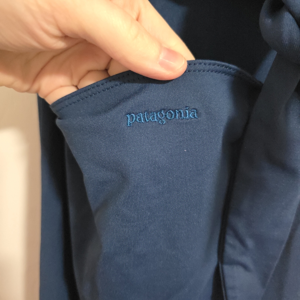 Women's Medium Blue Patagonia Halter Dress - Picture 3 of 4